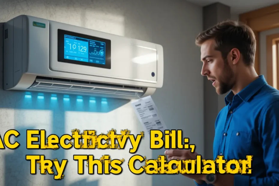 AC Electricity Consumption Calculator